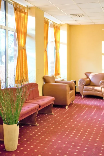 Hotel hall interior — Stock Photo, Image