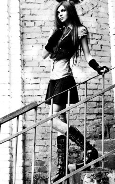 goth kadın