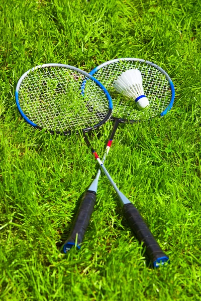Raquettes de badminton — Photo