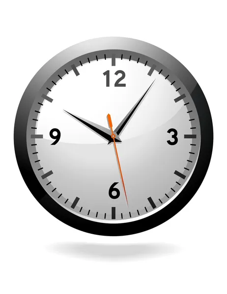 Horloge de bureau classique — Image vectorielle