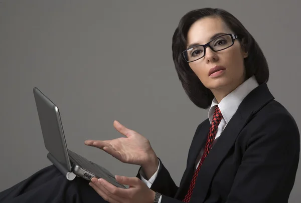 The business woman — Stock Photo, Image
