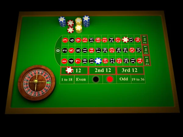Casino roulette — Stockfoto