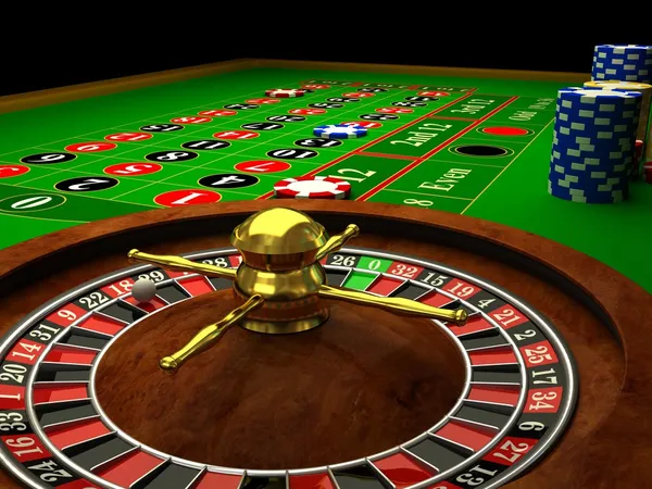 Roleta do casino — Fotografia de Stock
