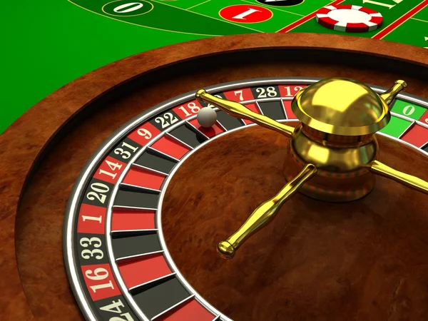 Roulette de casino — Photo