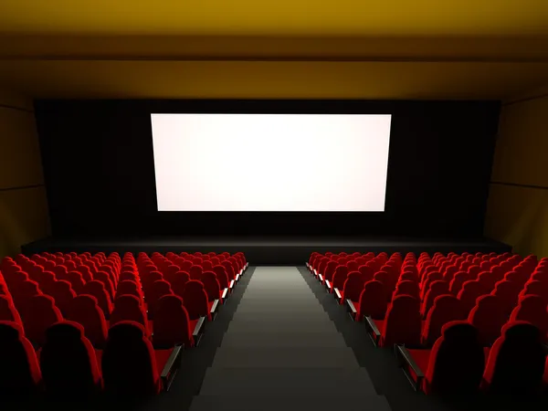 Film teatr miejsc — Zdjęcie stockowe