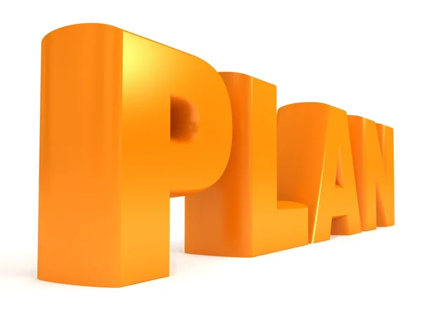 Concepto de planificación — Foto de Stock