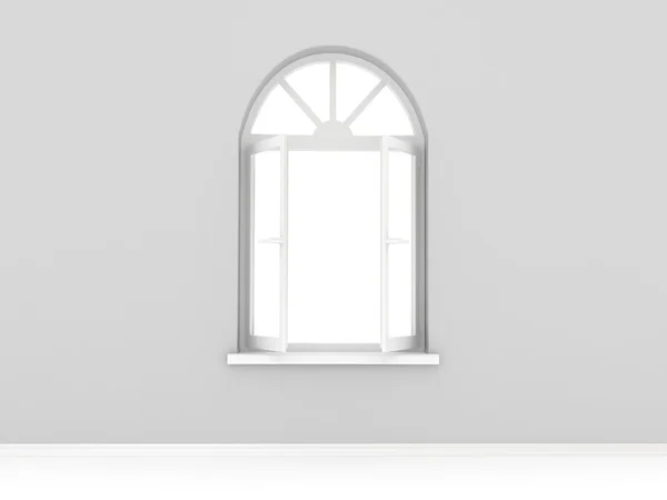 Open venster — Stockfoto