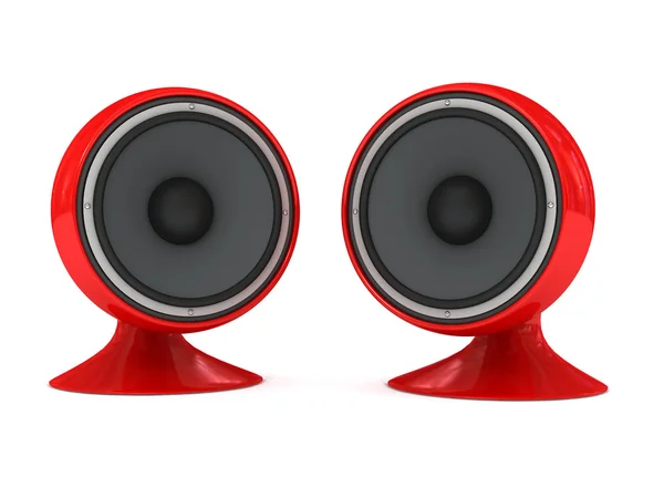 stock image Speaker over white background