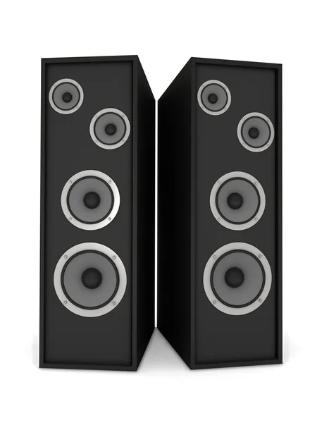 stock image Speaker over white background