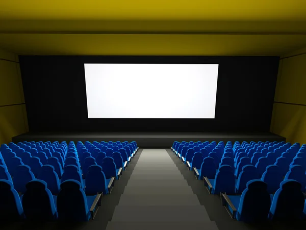 Film tiyatro koltukları — Stok fotoğraf