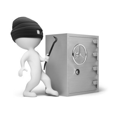 3d small - thief clipart