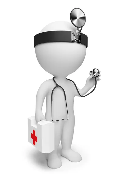 Mały 3D - lekarz — Zdjęcie stockowe