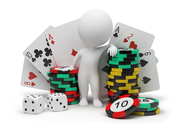 3D malé - casino — Stock fotografie