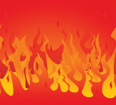 Fire seamless clipart