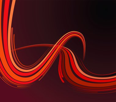 Abstract background with the bent lines clipart