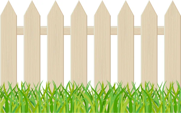 The fence isolated on a white background — Stock Vector