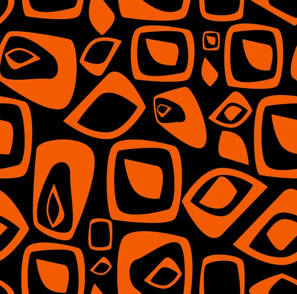 Stylish orange and black background — Stock Vector
