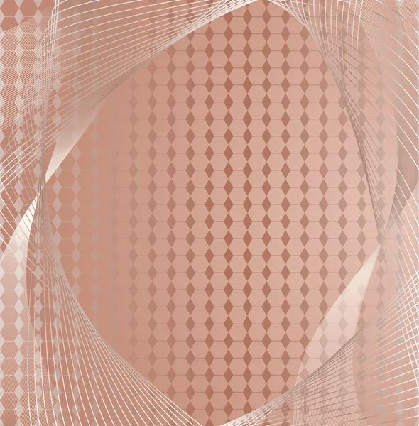 Fond abstrait avec vagues — Image vectorielle