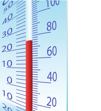 Thermometer illustration clipart