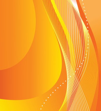 Abstract orange background clipart