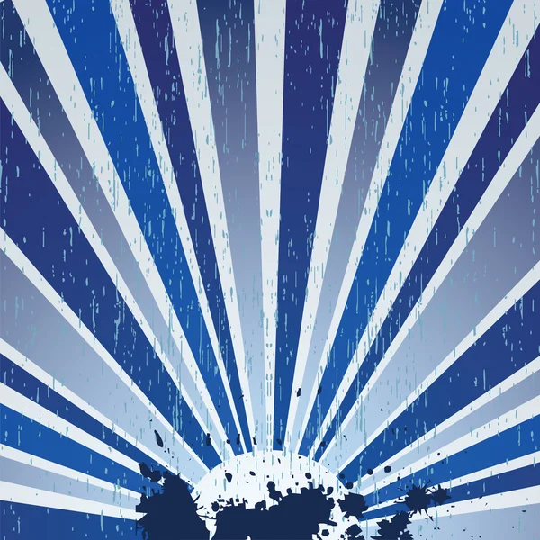 Abstrait fond bleu foncé avec des taches — Image vectorielle