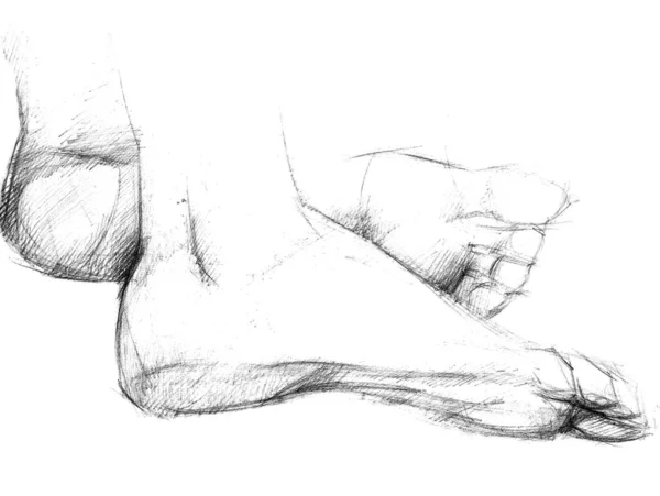 Füße von Füßen — Stockfoto