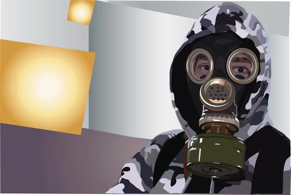 Gas-mask — Stock Photo, Image
