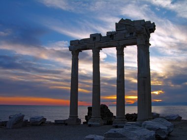 Temple of Apollo, Side, Turkey clipart