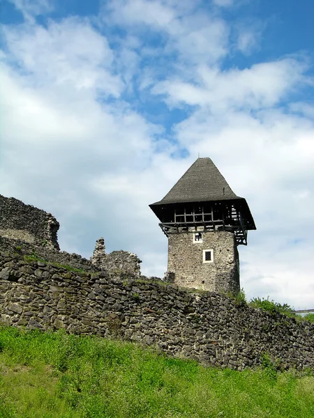 Castillo de Nevitskiy cerca de Uzhgorod, Ucrania — Foto de Stock