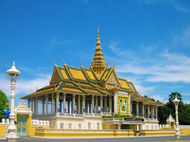 Royal Palace complex, Phnom Penh clipart