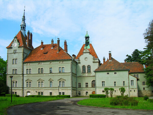 Shenborn castle, Carpathians, Ukraine