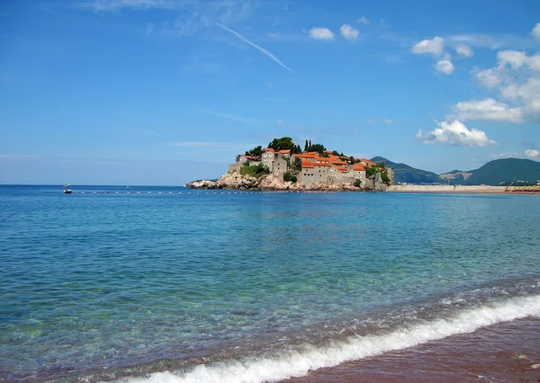 Остров Святого Стефана, Черногория — стоковое фото