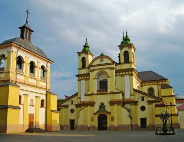 Roman Catholic Cathedral, Ivano-Frankivsk, Ukraine clipart