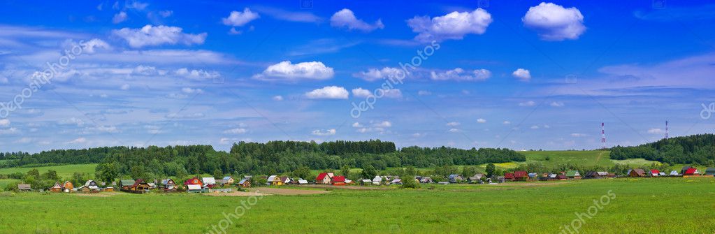 Landschaft panorama — Stockfoto © alexkar08 #3535859