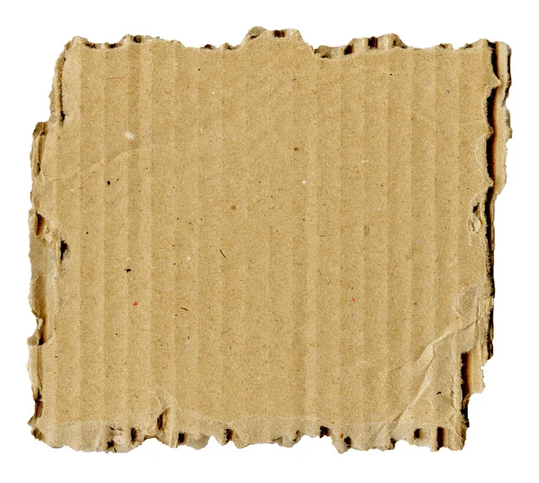 Порванный картон — стоковое фото