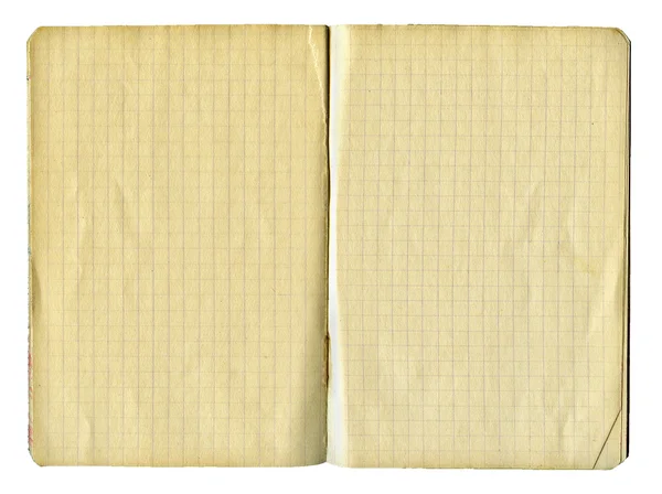 Cuaderno viejo — Foto de Stock