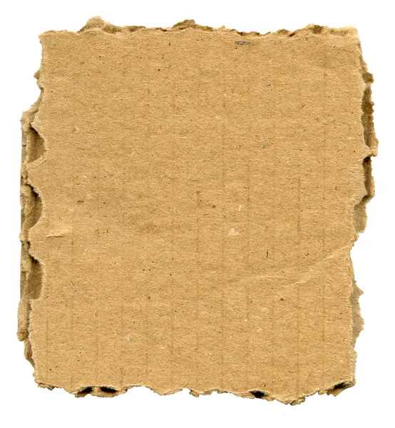 Torn cardboard — Stock Photo, Image