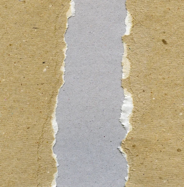 Порванная переработанная бумага — стоковое фото