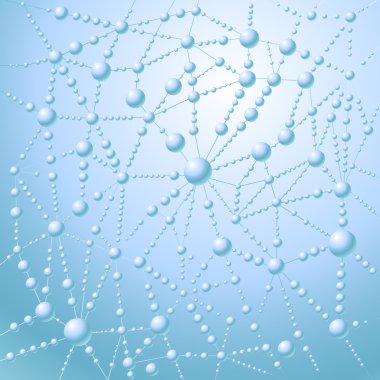 Morning dew. Vector illustration. clipart