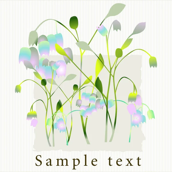 Illustration vectorielle fleur printemps — Image vectorielle