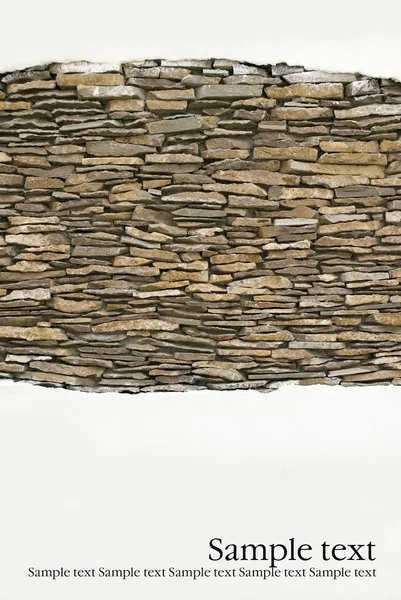 Sandsteinmauerwerk für Ihre Abdeckung — Stockfoto