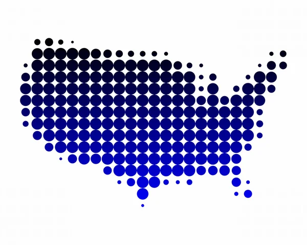 ABD Haritası — Stok fotoğraf