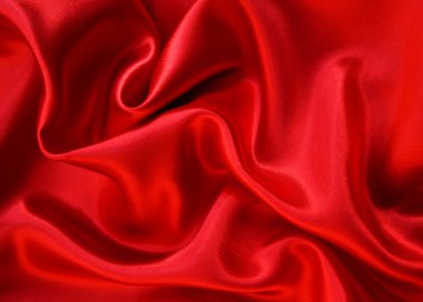 Smooth Red Silk as background clipart