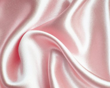 Smooth elegant pink silk as background clipart