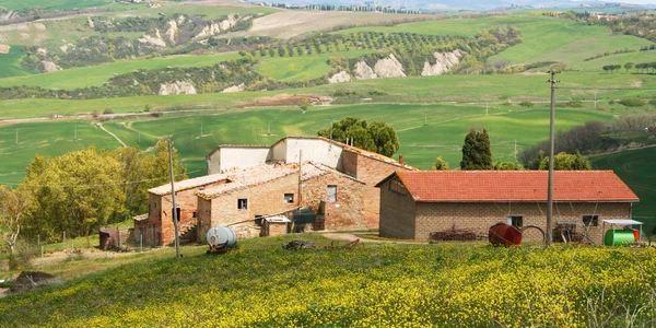 İtalya. Tuscany'de ev — Stok fotoğraf