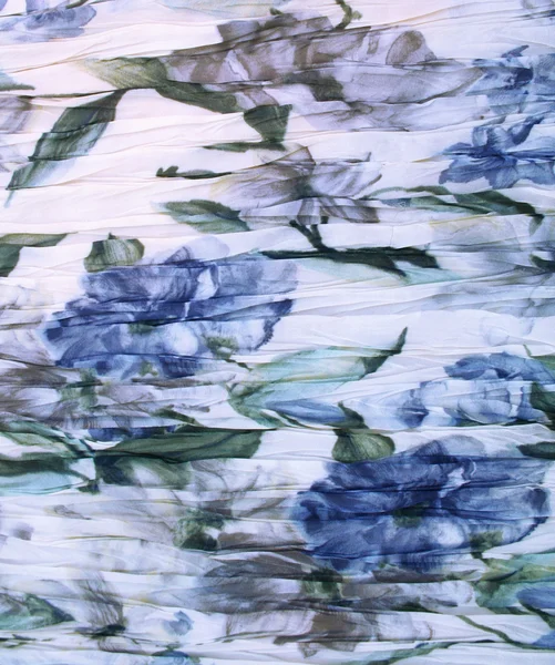 파란 꽃에서 물 컬러 패턴 — 스톡 사진