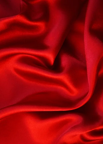 Seda roja lisa como fondo — Foto de Stock