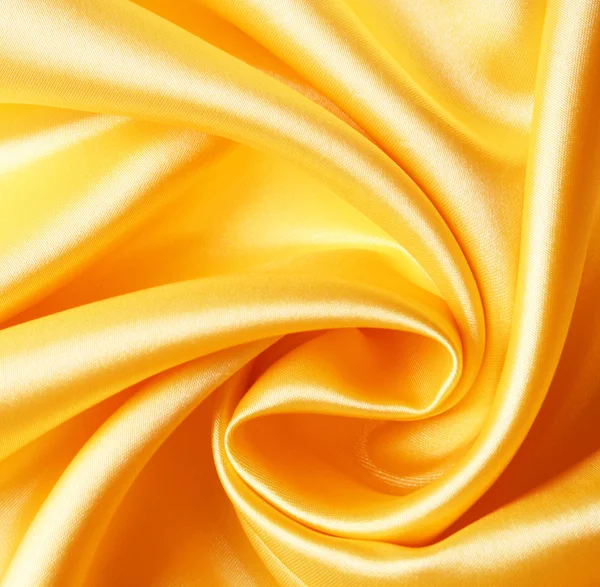 Liso elegante satén dorado — Foto de Stock