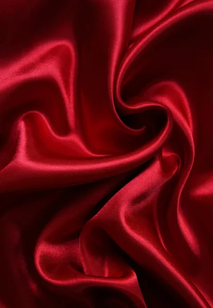 Sileä tyylikäs punainen silkki — kuvapankkivalokuva