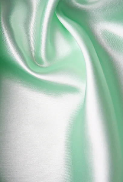 Seda verde elegante suave — Fotografia de Stock